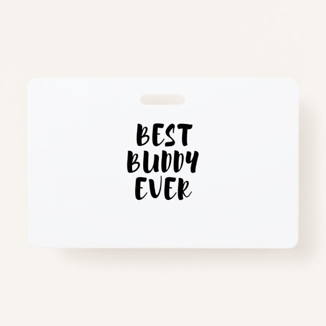 Badge meilleur Buddy (Devant)