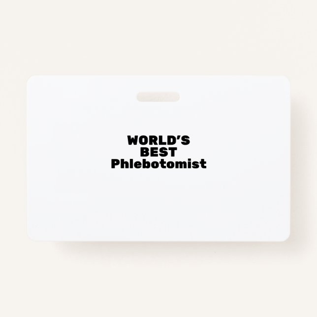 Badge Meilleur phiobotomiste (Devant)