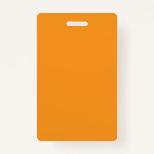 Badge Mélange abstrait d'orange, de rouge et de hurlemen