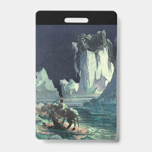 Badge Mer des Sargasses Faucheur et Naufrage du Titanic