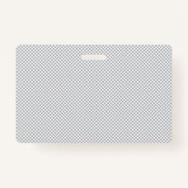 Badge Minimal Grey Polka Dot Pattern 