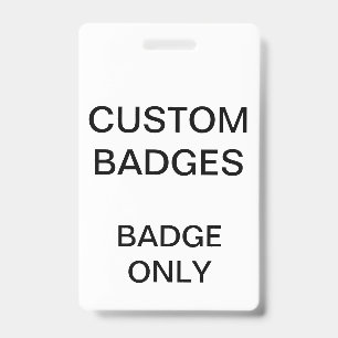 Badge Modèle de blanc d'INSIGNE personnalisé par coutu