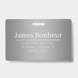 Badge Modèle promotionnel modifiable pour l'entreprise,