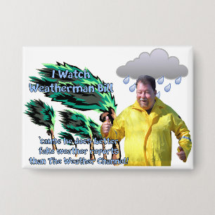 Badge Monsieur Météo Bill