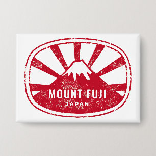 Badge Mont Fuji Japon Rétro