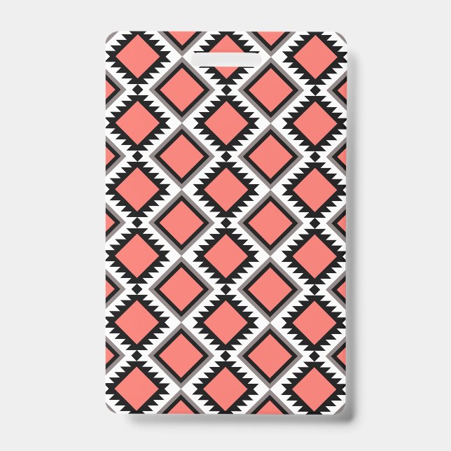 Badge Motif Aztec (Avant)