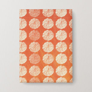 Badge Motif Citrouille d'automne