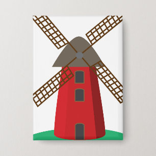 Badge Moulin à vent