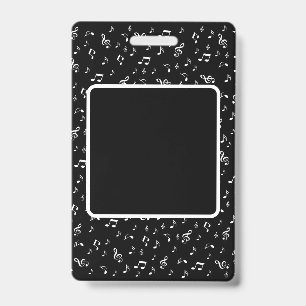 Badge musique, note, clé, groupe, symbole, brillant, élé