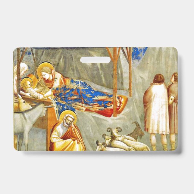 Badge Nativité Naissance de Jésus  (Avant)