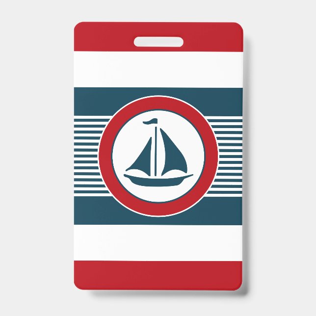 Badge Nautical design (Avant)