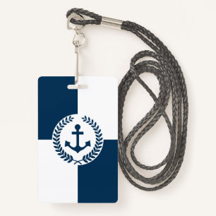 Badge Nautical themed design