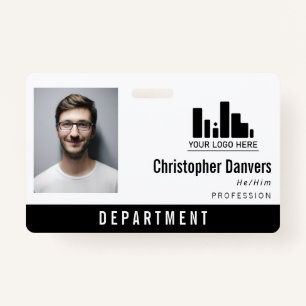 Badge Nettoyer le logo Pronononounes personnels Bureau E