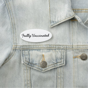 Badge Nom Entièrement Vacciné