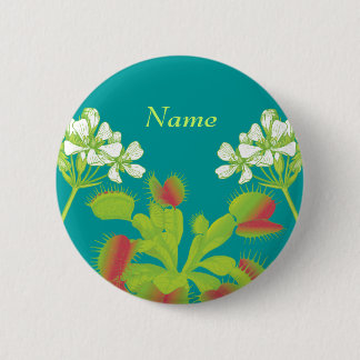 Badge nominatif d'attrape-mouche de Vénus