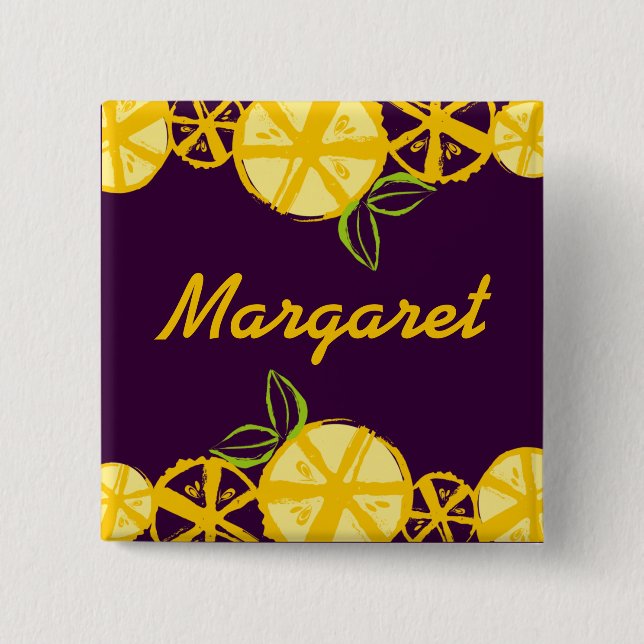 badge nominatif fait sur commande de cuisine de (Devant)