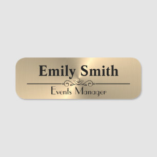 Badge nominatif magnétique fait sur commande de