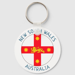 Badge of New South Wales, Australia Schlüsselanhänger