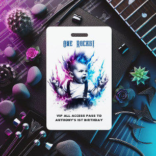 Badge One Rocks ! Pass VIP de Star du Rock pour le 1er A