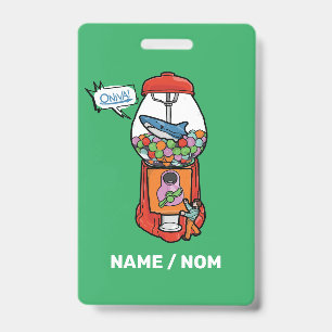 Badge ONIVA ! Gomme Ballon