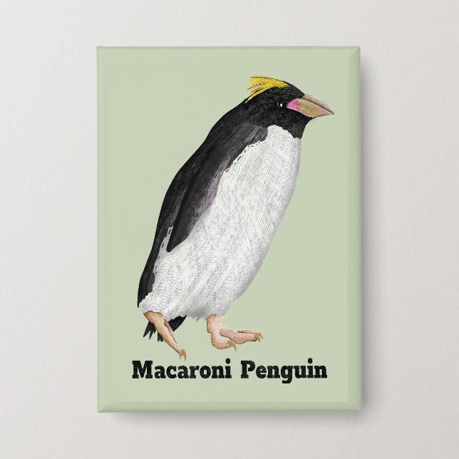 Badge Palaeeudyptes Pingouin disparu (Recto)