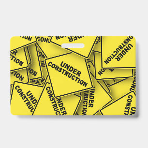 Badge Panneaux de chantier