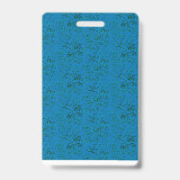 Papier d'emballage bleu avec un motif géométrique