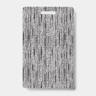 Badge Papier Peint Motif Floral Tissu pour Aménagement I