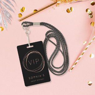 Badge Pass VIP sweet sixteen
