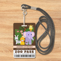Pass VIP Zoo Animaux Sauvages de la Jungle Anniver