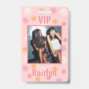 Badge Passe VIP pour l'enterrement de vie de jeune fille