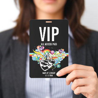 Badge Passeport de concert VIP tout accès