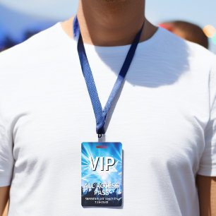 Badge Passeport Tout Accès VIP Événement de Concert