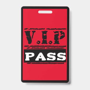 Badge Passeport Tout Accès VIP pour Anniversaire Sweet 1