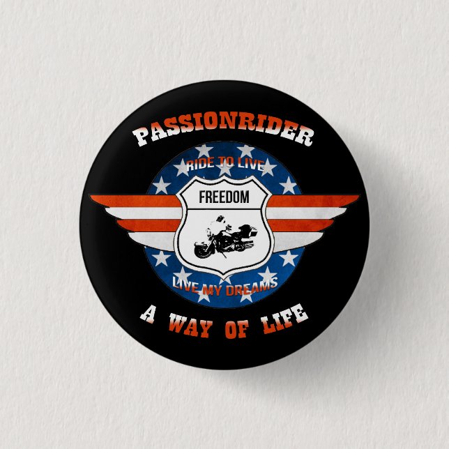 Badge PassionRider (Devant)