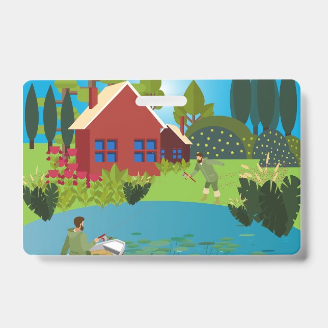 Badge Pêcheurs (Avant)