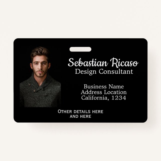 Badge Personnalisé (Devant)