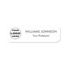 Badge personnalisé avec logo pour employés
