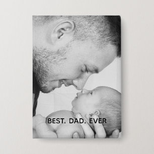 Badge Personnalisé Meilleur Père Jamais