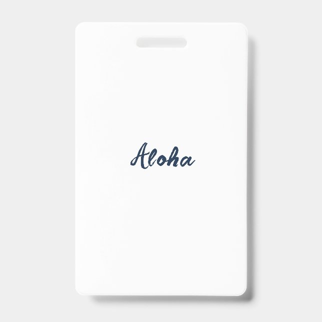Badge Personnaliser ou personnaliser (Avant)