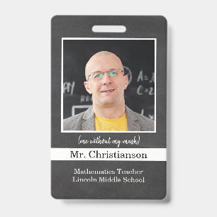 Badge personnaliser sur l'insigne d'identification des e