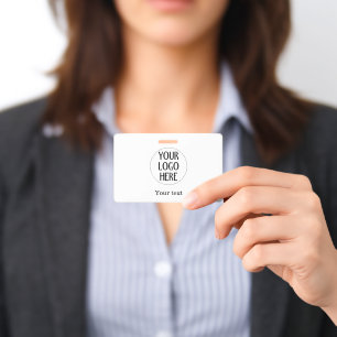 Badge Personnalisez le logo et le texte de votre entrepr