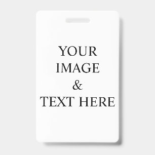 Badge Personnalisez votre propre photo et texte.