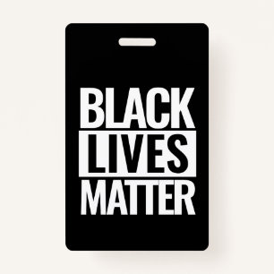 Badge Personnalité de Black Lives Matt