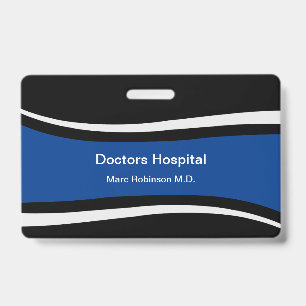 Badge Personnel Médicale Insignes d'identité modernes