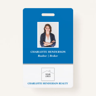 Badge photo Blue Professional Real Estate Agent