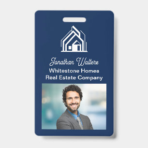 Badge Photo d'agent immobilier de Navy Blue Real Estate