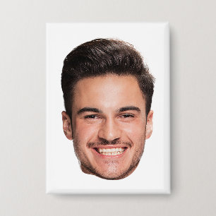Badge Photo de visage personnalisée