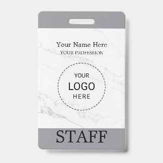 Badge photo d'employé de société personnalisé de s