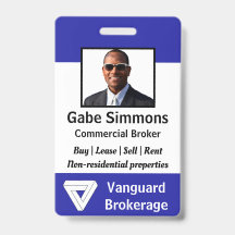 Photo d'identité de l'employé